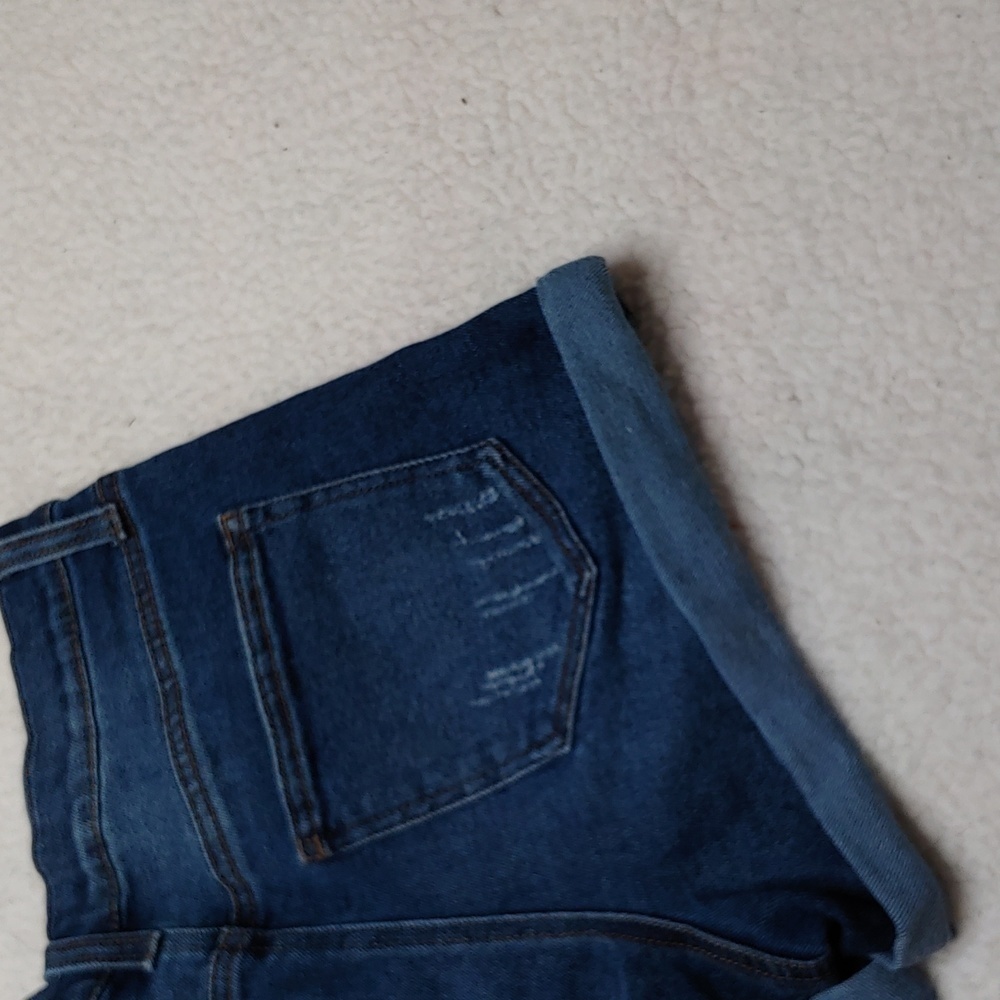Fashion Nova Jean Shorts Size 5/27 Mid Rise - Picture 9 of 9